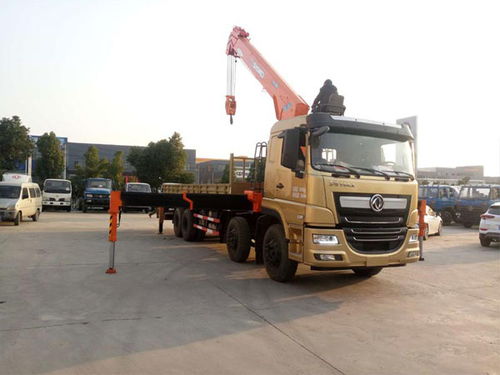 東風(fēng)天龍14噸隨車吊及大噸位多功能隨車吊平板車價(jià)格解析